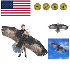 Bald Eagle Huge Kite for Kids and Adults Single Line String Easy to Fly for B...