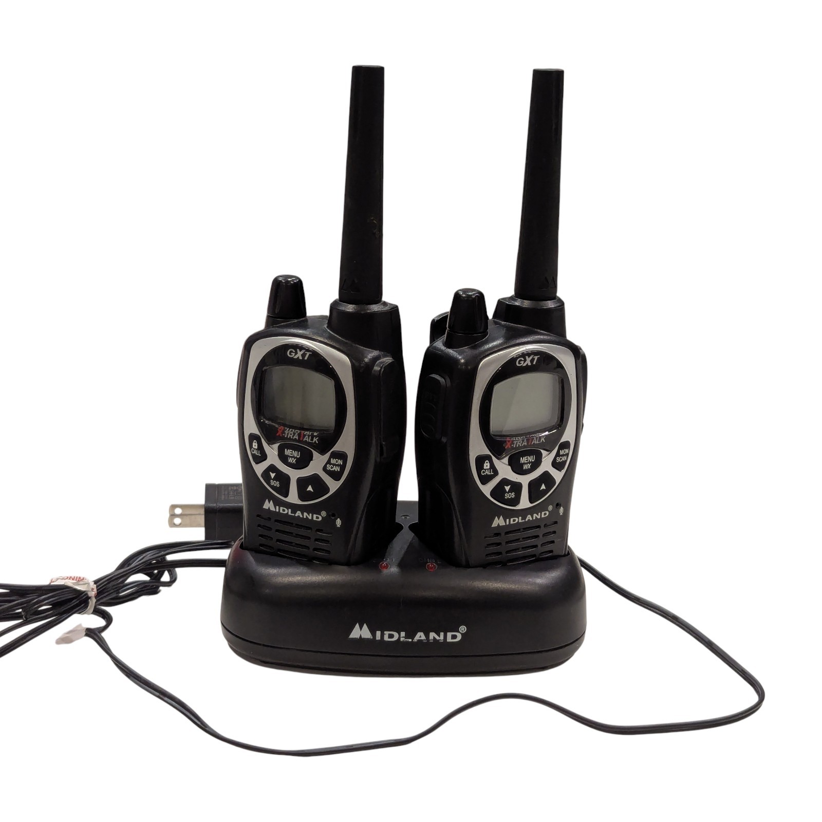 Midland GTX1000G XTRA Talk 2 Way Walkie Talkies Read Descrip