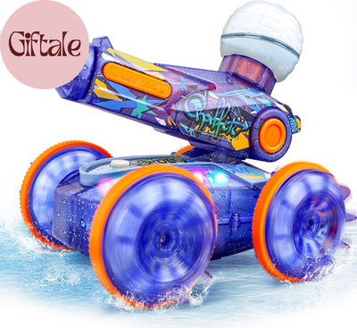 Pool Toys for Kids, Amphibious Remote Control Car Toys for Ages 6-8, RC Stunt Ca