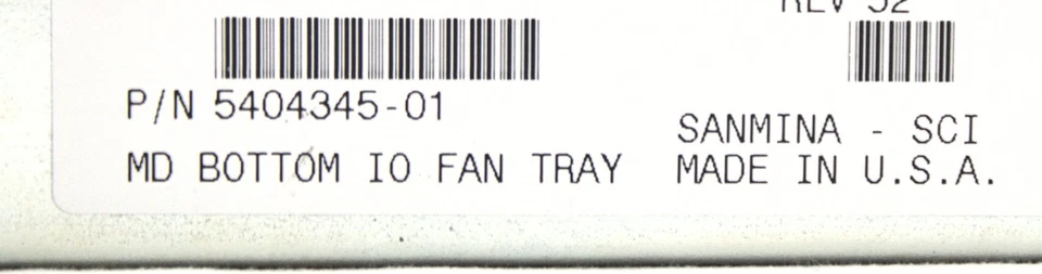 Sun Microsystems 540-4345 Fan Tray Assembly, Bottom Left I/O Area for SF4800 - Image 2 of 4