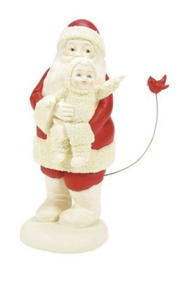 Dept 56 Snowbabies I BELIEVE IN SANTA Snowbaby Figurine 6014134