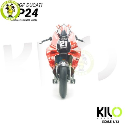 1/12 Kiloworks Pramac Ducati GP24 2024 British MOTOGP Diecast
