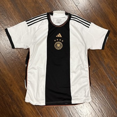 Man  WORLD Stadium Tシャツセット（白・黒） Adidas Germany Soccer 2022 Home Stadium Jersey Men's Sz XXL White