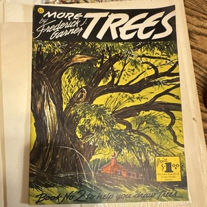 Walter Foster More Trees by Frederick Garner Book 2 Drawing/Sketching Guide