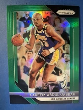 2018-19 PRIZM #115 - LA LAKERS HOFer  KAREEM ABDUL-JABBAR  GREEN Prizm       N81