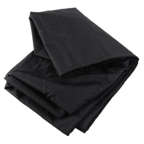 Waterproof and Breathable Round Fireplace Cover for Outdoors 40 x 18 In - Picture 7 of 8