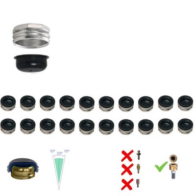 US Dental Locator Replacement Metal Housing &Lab Processing cap