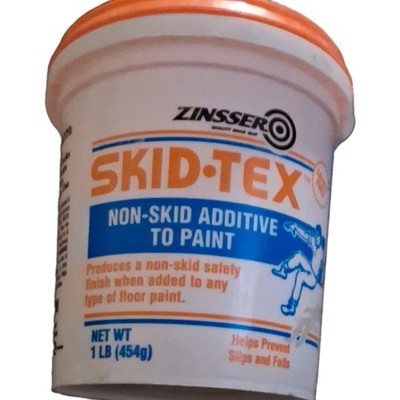 Zinsser SKID-TEX Non-Skid Additive to Paint, Non-Skid Additive, 1 lb (454g)