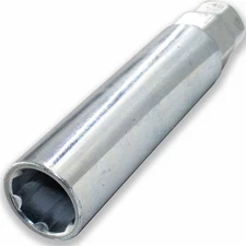 Spike 6 Spline Truck Lug Nuts Cold Forged Carbon Steel Home Improvement Tools