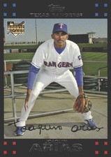 Joaquin Arias #286 2007 Topps Texas RangersRC Rookie