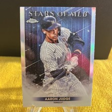 Aaron Judge 2022 Topps Chrome Baseball “Stars Of The MLB” NEW YORK YANKEES  A2