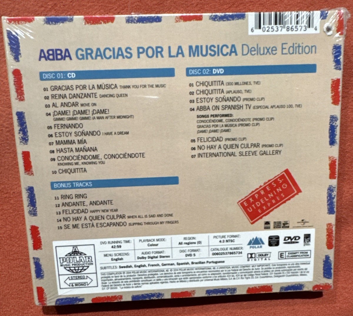 ABBA - Gracias Por La Musica: Deluxe Edition ［CD+DVD