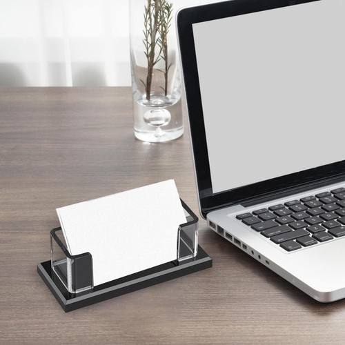 Porte-cartes de visite, organiseur de bureau, espace travail, salons, - Afbeelding 5 van 6