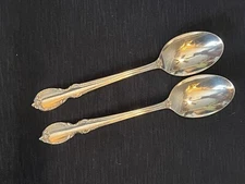 🥄🥄Pair (2) Of Reflection Silverplate 1959 by INTERNATIONAL SILVER Teaspoons