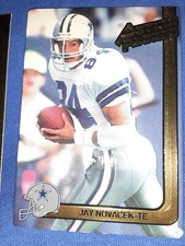 1991 Action Packed Jay Novacek Dallas Cowboys #58 MVP HOF NFL EMBOSSED GOLD FOIL
