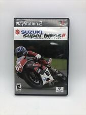 PlayStation 2 SUZUKI SUPER BIKES II RIDING CHALLENGE Video Game - Tested