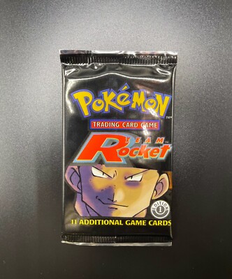 BOX FRESH 1st Edition Team Rocket Booster Pack | FACTORY SEALED 2000 WOTC |  eBay