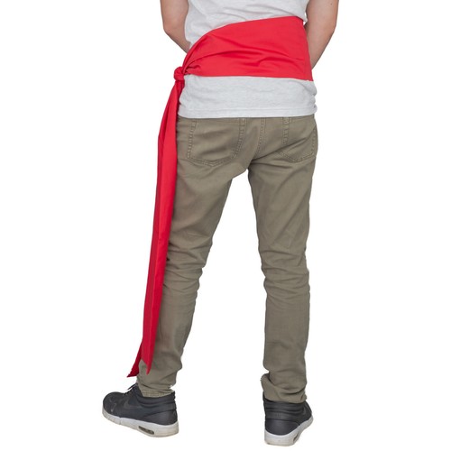 Adult Unisex Red Renaissance Pirate Halloween Comic Con Costume Sash Accessory - Picture 4 of 12