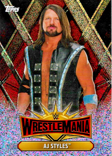 Topps WWE CHAMPIONS WRESTLEMANIA 2019 RED FOIL CARDS WM1 TO WM50 CHOOSE - Picture 2 of 51