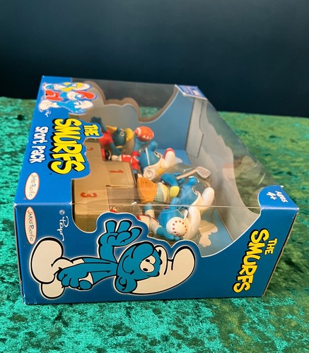 The Smurfs: Sport Pack Playset * New in Sealed Box * by Jakks Pacific, 2009 Rare - Picture 11 of 21