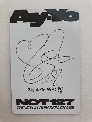 NCT 127 ay-yo ヘチャン　target US トレカ NCT 127 NCT127 Ay-Yo 4th Album Official Photocard - Haechan