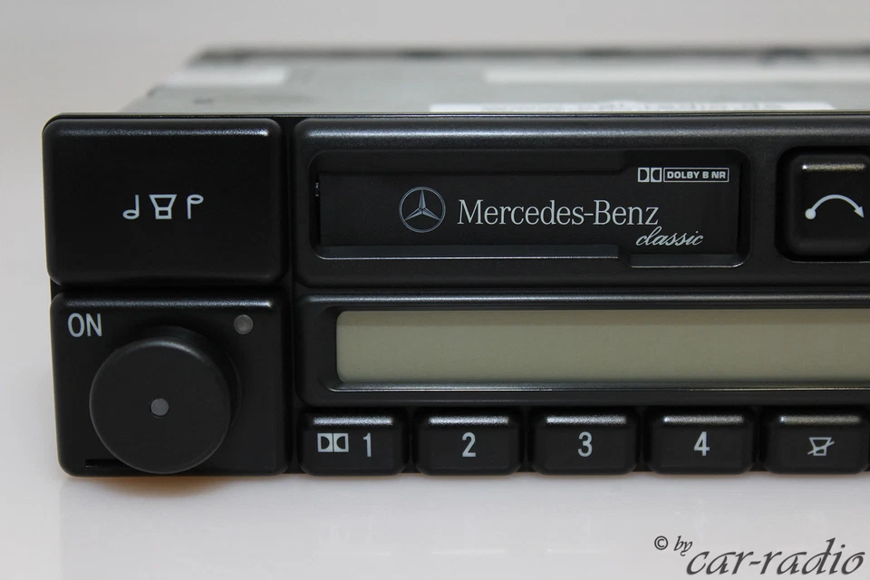 Original Mercedes W116 Radio Classic BE1150 Becker S-Klasse Kassettenradio RDS - Bild 3 von 4