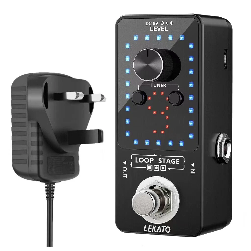 Lekato electric guitar looper deals