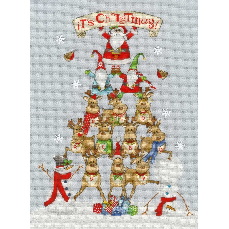 Bothy Threads It's Christmas! Cross Stitch Kit