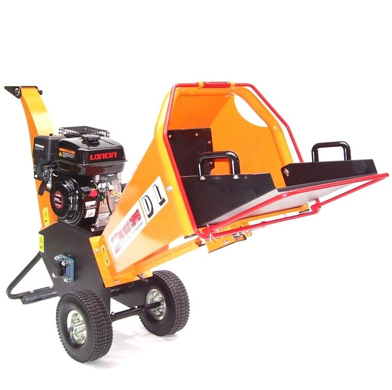 Trommelhäcksler 100 Benzin 55748 Holz Häcksler Gartenhäcksler Schredder 6,5 PS - Bild 2 von 4