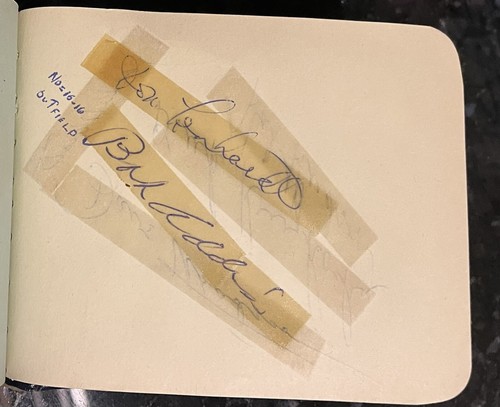 1952 MLB Autograph Book w 55+ Autographs - Brooklyn Dodgers + - Picture 16 of 23
