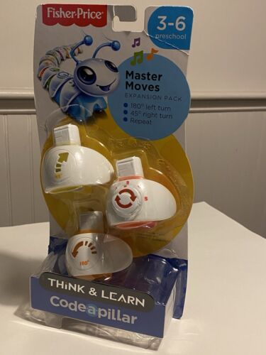 Fisher Price Think And Learn Code A Pillar Codeapillar Exp Pack Master Moves New - Picture 3 of 4