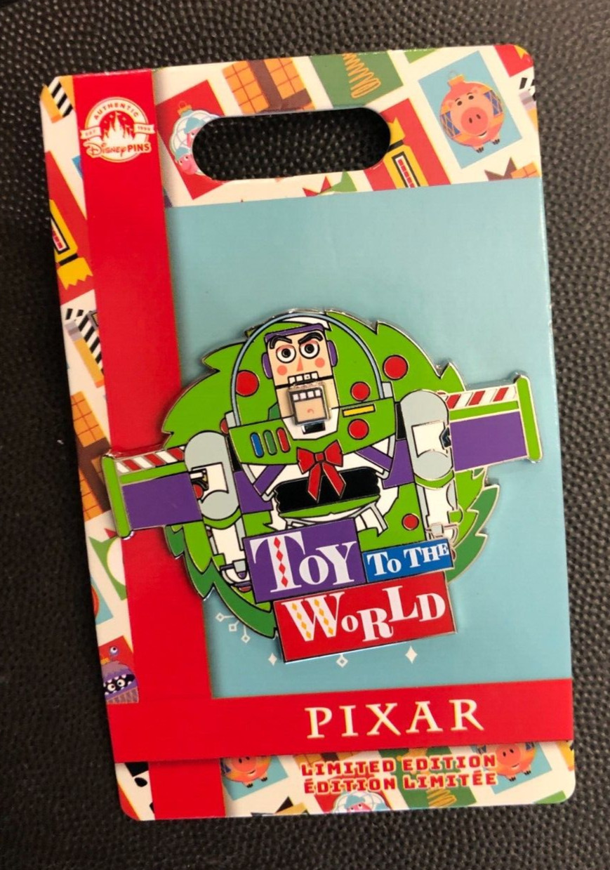Disney pin 157146 Buzz Toy Story Toy to the World Pixar Nutcracker Christmas mov