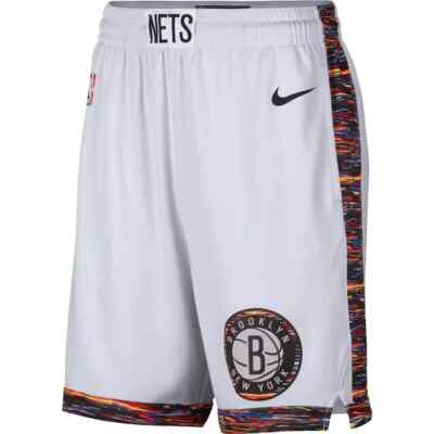 Brooklyn Nets Nike 2019/20 City Edition Swingman Shorts Men's
