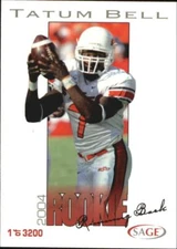 2004 Sage Football "Main Set" Base Cards