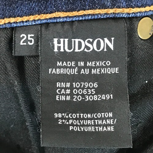 Hudson Amelia Cuffed Knee Short Damen Gr. 25 Bermuda Stretch Denim Freizeit - Bild 9 von 11