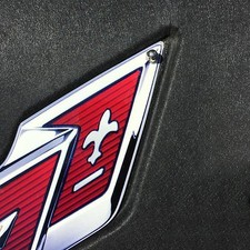 C7 Corvette Under Hood Liner Emblem Fits 14 Through 19 Corvettes