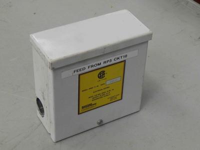 #813 Western Enterprises WMS-11-36 Power Supply Input: 120Vac Output: 24Vac