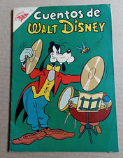Cuentos de Walt Disney 1956 cómic Tribilin Goofy platillos de choque abeja Mickey