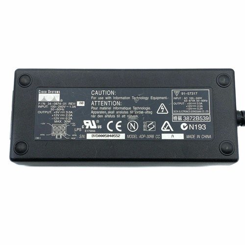Original Cisco AC Adapter Für PIX-506 Firewall Sicherheit Vorrichtung Ladegerät - Bild 2 von 6