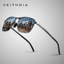 VEITHDIA Aluminium Polarized Driving Sunglasses Men UV400 Sport Glasses Eyewear
