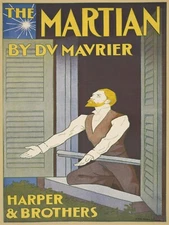 12973.Decor Poster.Room wall art design.Vintage interior.The Martian novel