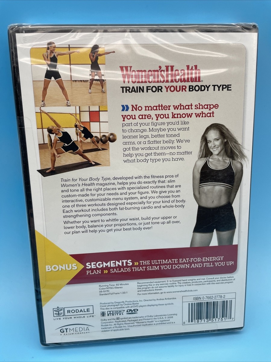 Womens Health Train for your Body Type with Jessica Smith (DVD