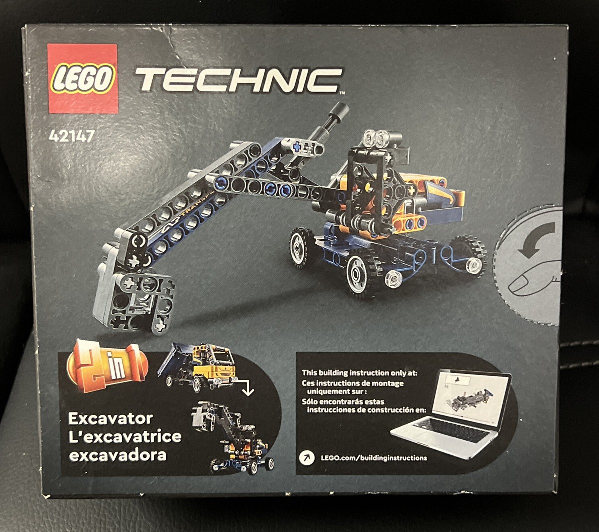 M&N❤︎❤︎ LEGO 42147 Technic Dump Truck & Excavator Toys 2in1 Set NEW