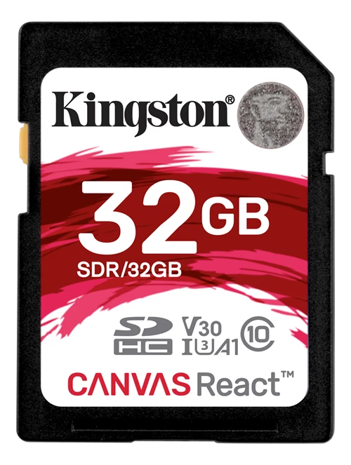 Kingston 32GB Canvas React UHS-I SDHC Memory Card x4 - Image 2 of 3