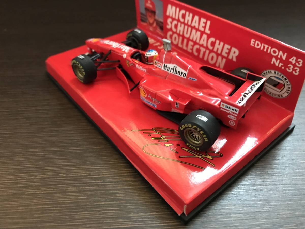 1/43 Minichamps Tobacco Ferrari F310B M. Schumacher Monaco 1/43 Minichamps Tobacco Ferrari F310B M. Schumacher Monaco