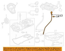GM OEM 20-24 Encore GX EngineTransaxle Engine Parts-Dipstick 12701528