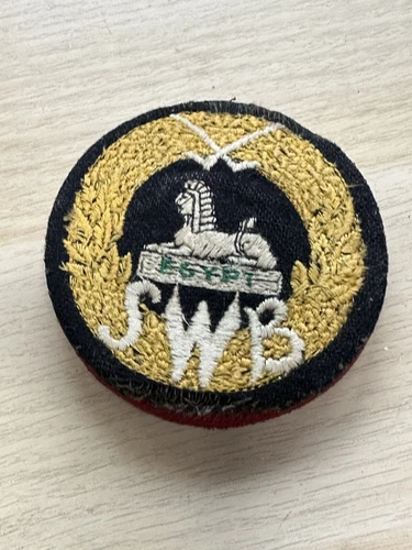 ww1 South Wales Borderers Embroidered Insignia Pin Cushion Trench Art