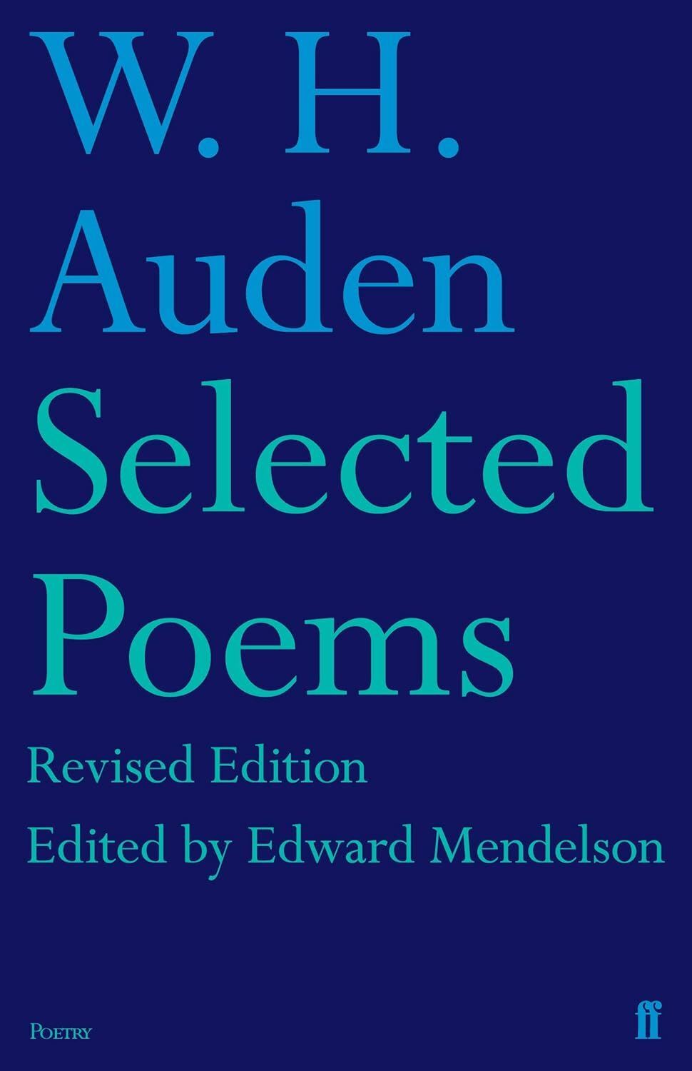 Selected Poems: W. H. Auden New Book, Auden, W.H., paperback