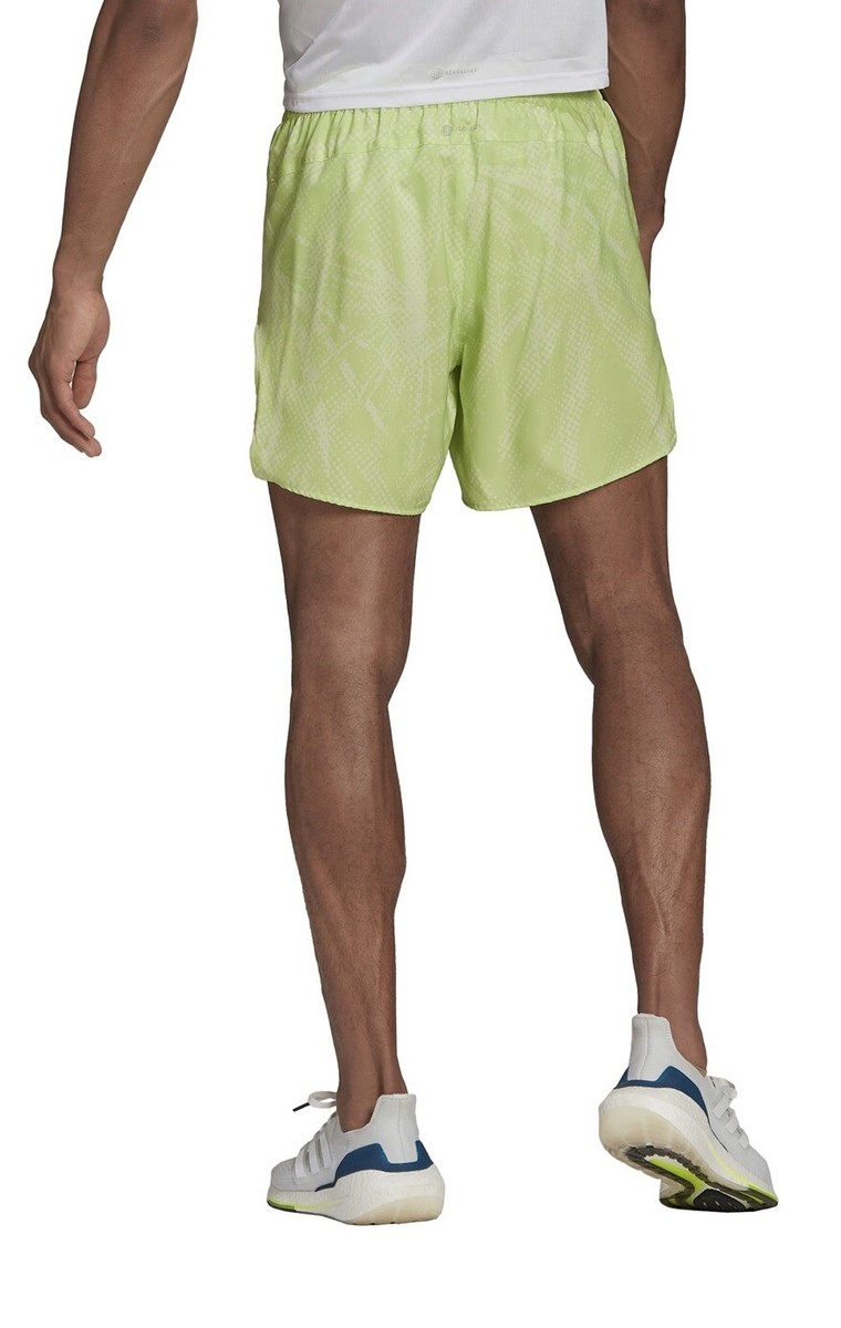 adidas men's palm print break the norm shorts