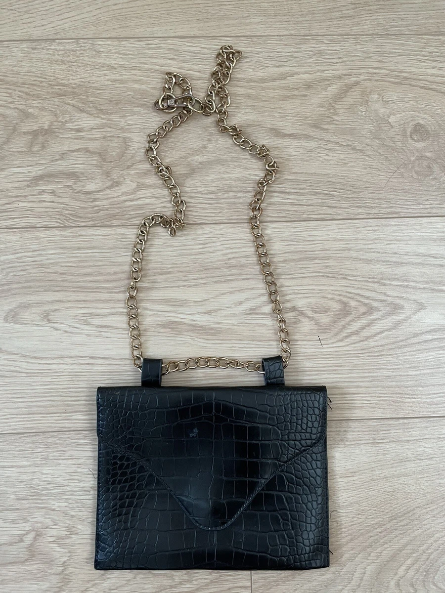 Black Missguided Shoulder Handbag